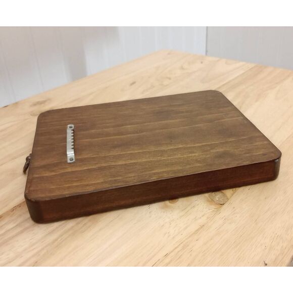 Vintage wood plaque, marriage motif. Measurements in photos. - Picture 3 of 5